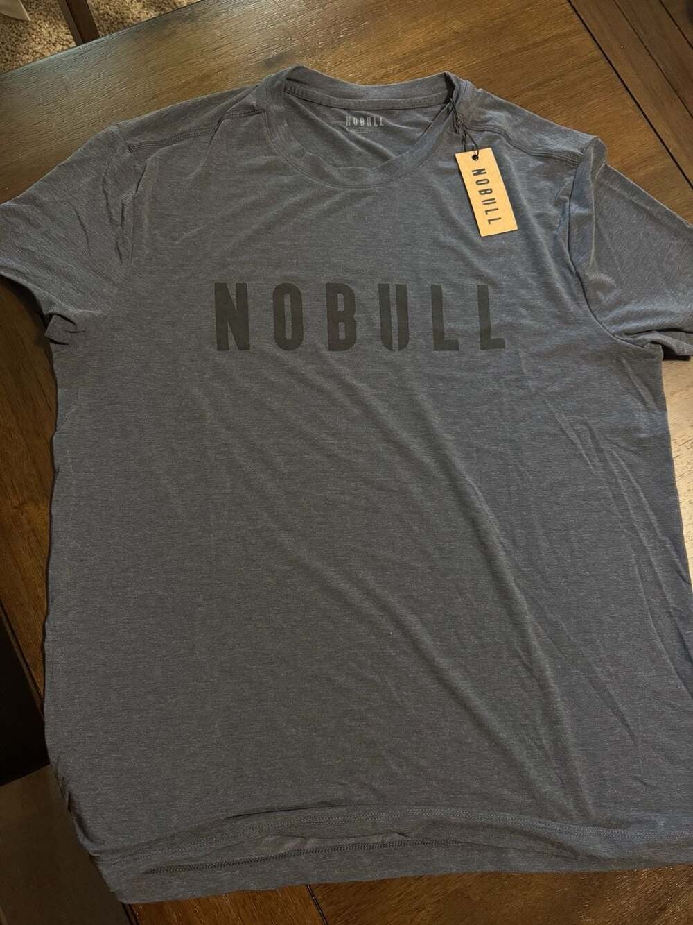 Nobull T-Shirt Size L Charcoal Heather